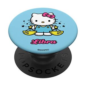 hello kitty zodiac libra popsockets popgrip: swappable grip for phones & tablets