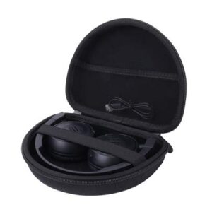 aenllosi hard travel case replacement for jbl tune 500bt/510bt/710bt/660nc/760nc on-ear lightweight foldable headphones (black)