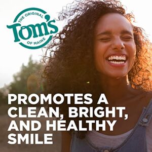 Tom's of Maine Whole Care Natural Toothpaste with Fluoride, Spearmint, 4 oz. 3-Pack