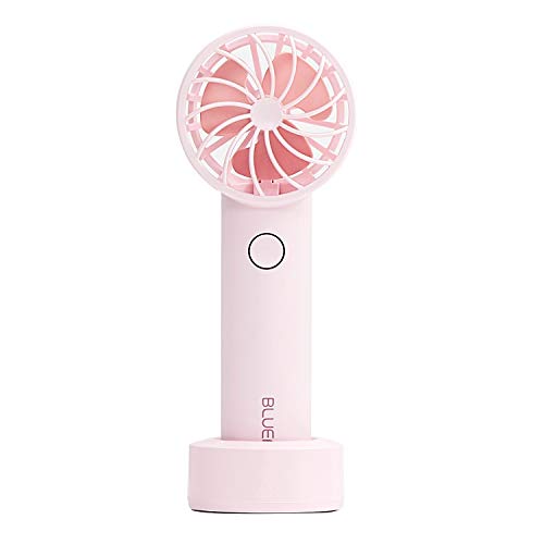 Minihead Fan Pro (Pink) - Mini Handheld Fan, 24-Hour Battery, lightweight 0.22lbs(99g), Pocket-Sized, Strong Airflow, Must-Have Item For Summer, Turbo Mode + 3 Wind Settings