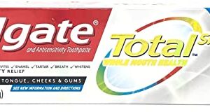 Colgate Total Toothpaste, Deep Clean, Paste 3.4 oz (Pack of 3)