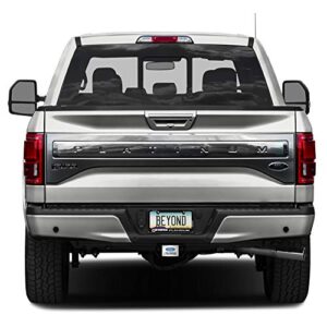 iPick Image Made for Ford F150 Platinum 3D Logo Brushed 3/8" Thick Billet Aluminum 2" Tow Hitch Cover