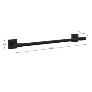 Franklin Brass MAX18-FB Maxted 18" Towel Bar in Matte Black