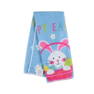 Easter Dish Towels Set of 2 | Easter Towels | Spring Kitchen Towels | Easter Hand Towels for Bathroom | Easter Hand Towels | Easter Kitchen Towel set | Bunny Decorative Towels Kitchen | Happy Easter