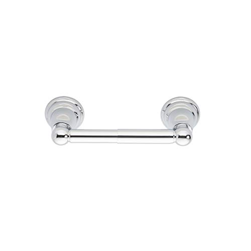 Amazon Basics AB-BR834-PC Classic Spring Toilet Paper Holder, Polished Chrome