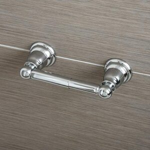 Amazon Basics AB-BR834-PC Classic Spring Toilet Paper Holder, Polished Chrome