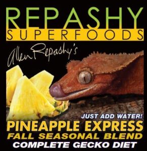 repashy pineapple express complete gecko diet 6 oz (170g) jar