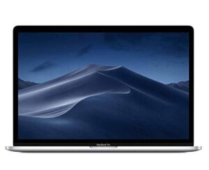 apple 15.4" macbook pro retina display, touch bar, 2.2ghz ,intel core i7 six-core, 16gb ram, 256gb ssd - silver (renewed)