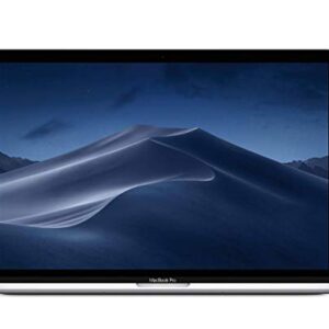 Apple 15.4" MacBook Pro Retina Display, Touch Bar, 2.2GHz ,Intel Core i7 Six-Core, 16GB RAM, 256GB SSD - Silver (Renewed)