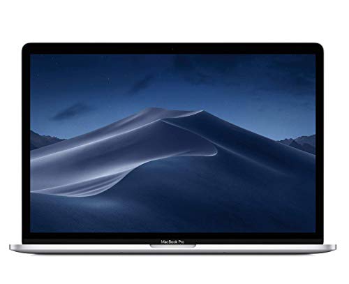 Apple 15.4" MacBook Pro Retina Display, Touch Bar, 2.2GHz ,Intel Core i7 Six-Core, 16GB RAM, 256GB SSD - Silver (Renewed)