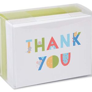 American Greetings Baby Shower Thank You Cards with Envelopes, Baby Icons (50-Count)