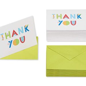 American Greetings Baby Shower Thank You Cards with Envelopes, Baby Icons (50-Count)