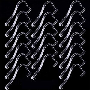 sccsport 20pcs acrylic clear sandal shoe store display stand shoe supports shaper forms