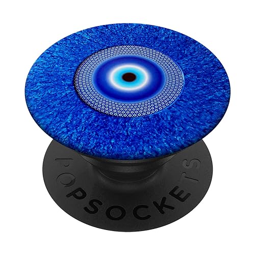 Pop Socket Evil Eye - Evil Rye Charm For Protection Theme PopSockets PopGrip: Swappable Grip for Phones & Tablets PopSockets Standard PopGrip