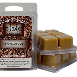 3 Pack Soy Blend Wickless Candles Highly Scented Wax Melts – Sandalwood