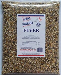 flyer pigeon mix (14%) 8 lbs