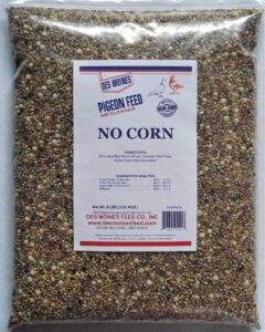 no corn regular pigeon mix (13%) 8 lbs