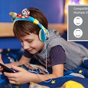 Kids Headphones for Kids Toy Story 4 Forky Adjustable Stereo Tangle-Free 3.5Mm Jack Wired Cord Over Ear Headset for Children Parental Volume Control Kid Friendly Safe Perfect for School Home Travel