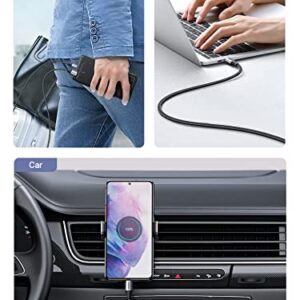 UGREEN USB A to USB C Cable, Type C Fast Charger Nylon Braided Cord Compatible for Samsung Galaxy S10 S10+ S9 S8 Note 9 8 GoPro Hero 7 5 6 PS5 Controller Switch LG G8 G7 etc. 1.6FT