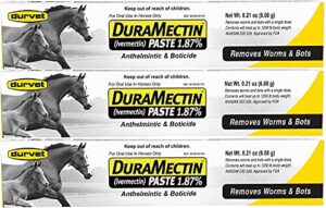 duramectin ivermectin paste 1.87% for horses, 0.21 oz (thrее Рack)