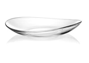 glass large centerpiece - serving bowl - 15.7" d - by barski - european quality - - 15.7" diameter - - made in europe