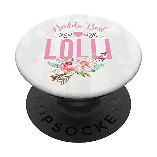 Worlds Best Lolli Gifts For Her For Women and Grandma PopSockets PopGrip: Swappable Grip for Phones & Tablets