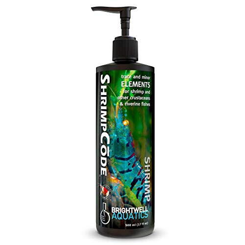 Brightwell Aquatics ShrimpCode - Trace and Minor Elements for Shrimp and Other Freshwater River Fishes, 250 ml