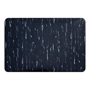 amazon basics anti-fatigue mat marbleized composite mat 7/8" thick 3x5 black/white