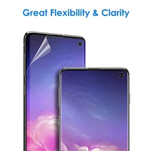 JETech Screen Protector for Samsung Galaxy S10, TPU Ultra HD Film, Case Friendly, 2-Pack