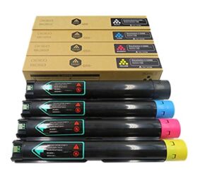 toner pros [extra high yield] remanufactured toner replacement for xerox versalink c7020 c7025 c7030 printer (4 color pack) black 23,600 color 16,500 page (106r03737, 106r03738, 106r03739, 106r03740)