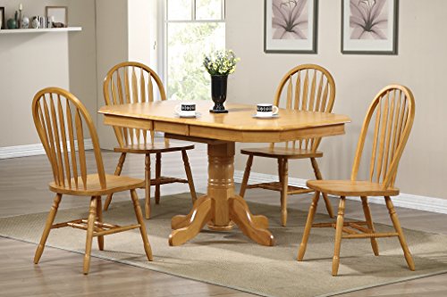 Sunset Trading Oak Selections Dining Chair, Light Finish