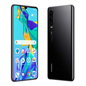 Huawei P30 128GB+6GB RAM (ELE-L29) 6.1" LTE Factory Unlocked GSM Smartphone (International Version) (Black)