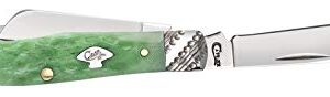 Case Cutlery 53252 Lockback Emerald Bone