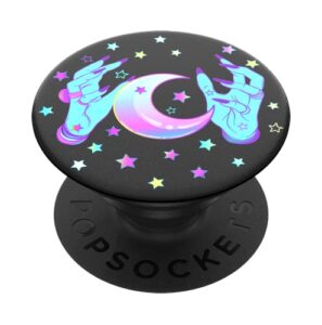 ​​​​popsockets phone grip with expanding kickstand -witch hands