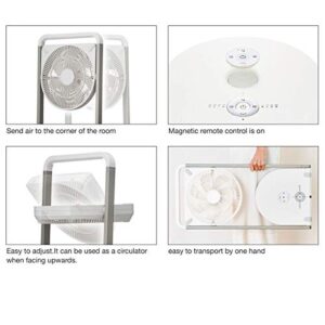 Objecto, White Flow F1 Foldable Fan, Lightweight Portable and Easy Storage