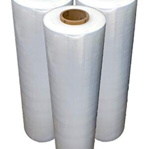 PSBM Laundry Protection Stretch Wrap Film, 2 Pack, 36 Inch x 5000 Feet, 50 Gauge, Non PVC, for Storing and Protecting Laundry