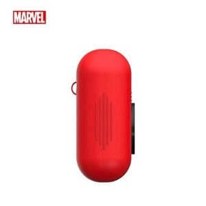 TinPlanet Marvel Avengers Series Protective Silicone Case Compatible with Apple Airpods 1 & AirPods 2 [Front LED Not Visible], Iron Man (Red)