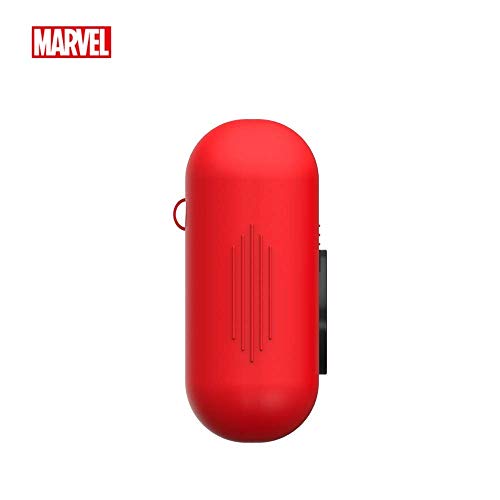 TinPlanet Marvel Avengers Series Protective Silicone Case Compatible with Apple Airpods 1 & AirPods 2 [Front LED Not Visible], Iron Man (Red)