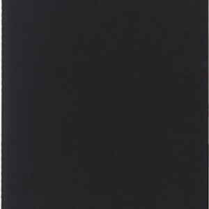 Moleskine Subject Cahier Journal, Soft Cover, XL (7.5" x 9.75") Black and Cranberry Red, 160 Pages (Set of 2)