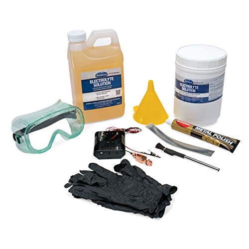 Eastwood Anti Corrosion Protective Electroplating System Tin Zinc with 100 g Polish Tube