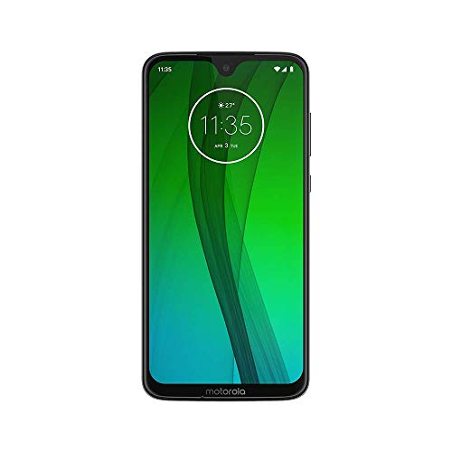 Motorola Moto G7 XT1962-6, 4G LTE, International Version (No US Warranty), Dual SIM, 64GB, 4GB RAM, White - GSM Unlocked (AT&T/T-Mobile/MetroPCS/Cricket/H2O)