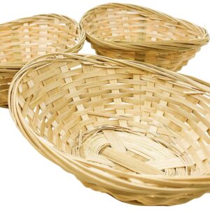 Bonka Bird Toys 3142 Pk3 Small Bamboo Basket Nests