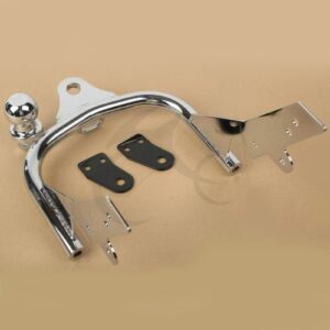 TCT-MT Trailer Hitch Fit for Harley 1995-2006 FLHTCUI Electra Glide Ultra Classic; Road King FLHR 1994-2008 Chrome 2007 2005