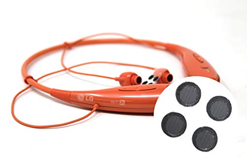 Replacement Headphone Filters Earbuds for Powerbeats Wireless Headphones Earphones (2 Pair) (2 Pair, Black)