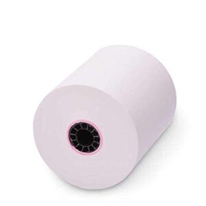 TEK POS - 1-Ply - Kitchen Printer Bond Receipt Paper - 3" x 165’ - White - 50 Rolls - USA Made