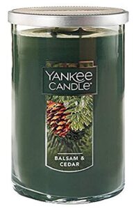 balsam & cedar 2-wick large tumbler,festive scent