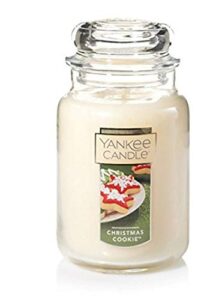 christmas cookie large jar candle,fresh scent