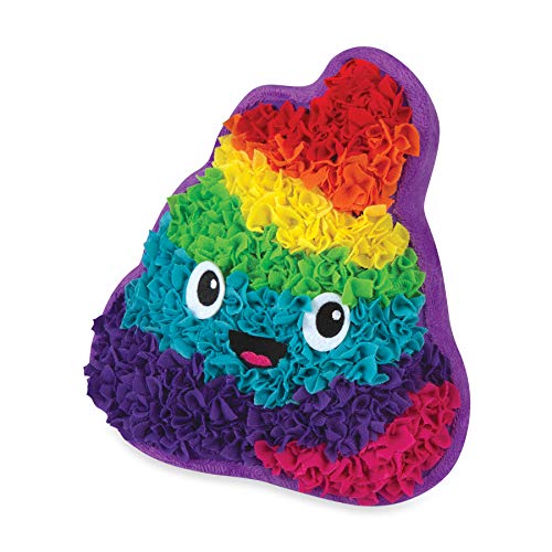 ORB PlushCraft Rainbow Poo Pillow, Multi