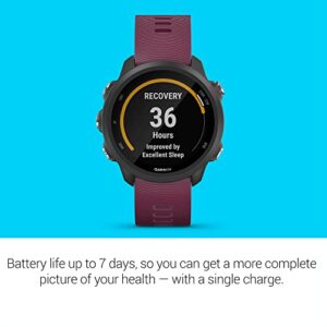 Garmin Forerunner 245, GPS Running Smartwatch with Advanced Dynamics, Berry