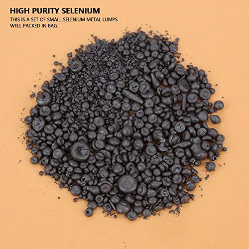 10g / 0.4oz High Purity Selenium 99.99% Purity Selenium Sample Metal Se Small Lumps